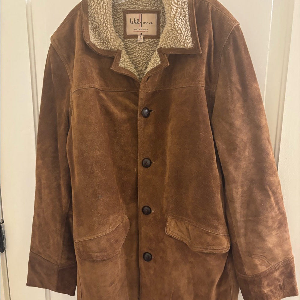 Wilson’s Vintage Collection Men's Brown Suede Jacket